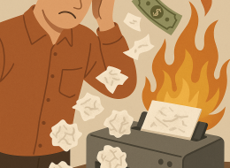 Bạn Có Đang Lãng Phí Tiền Vì Giấy In Kém Chất Lượng?