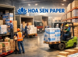 ĐẦU TUẦN NHẬN ĐƠN TẤP NẬP: KHO HOA SEN PAPER LUÔN SẴN HÀNG PHỤC VỤ ĐẠI LÝ & CỬA HÀNG