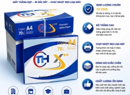Giấy A4 TH Paper 70 & THX 70 - Giải Pháp In Ấn Chất Lượng Cao Cho Văn Phòng