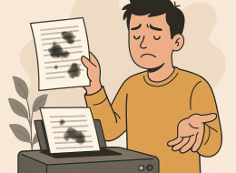 Máy In Mới Vẫn Lem Mực? Lỗi Có Thể Đến Từ Loại Giấy Bạn Đang Dùng!