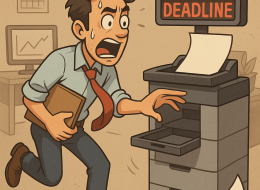 Tốc Chiến Cuối Năm: “ĐỪNG ĐỂ THIẾU GIẤY IN LÀM CHẬM DEADLINE!”